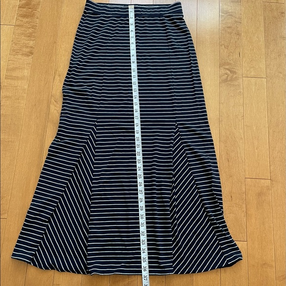 *SALE* The Limited Blue Striped Maxi Skirt in Small - Picture 3 of 7